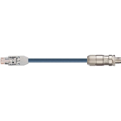 Connection cable suitable for Keyence IOP-87360 PUR, 10XD