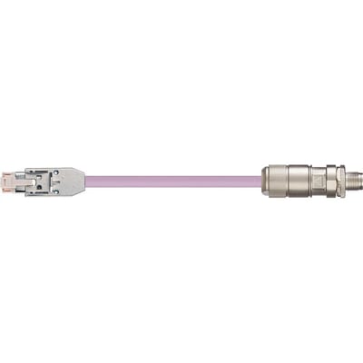 Connection cable suitable for Keyence IOP-87361 PUR, 12.50XD