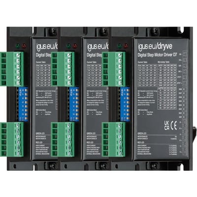 D7 control system set for 3-Axis kinematics