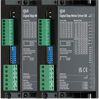 D8 control system set for 2-Axis kinematics