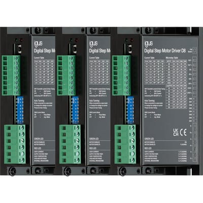 D8 control system set for 3-Axis kinematics