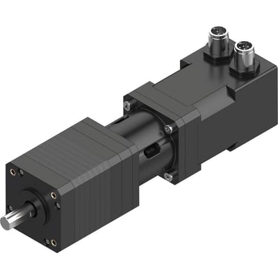 drygear® evoloid gearbox with NEMA 17 stepper motor and encoder