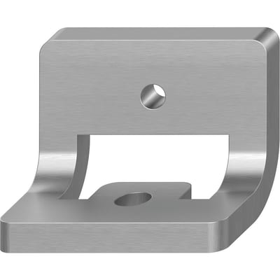 drylin C Mounting Plate for side mounting the rail with M4 through hole
