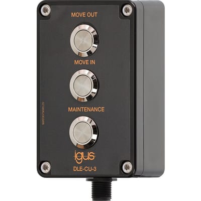 drylin® control unit for D1, electronic actuator, 3 movements