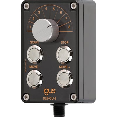 drylin® control unit for D1, Tip/Teach, 8 movements