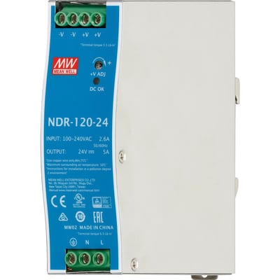 drylin® E switched-mode power supply 120W/24V/5.0A
