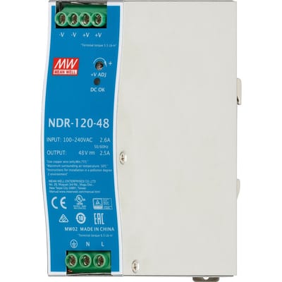 drylin® E switched-mode power supply 120W/48V/2.5A
