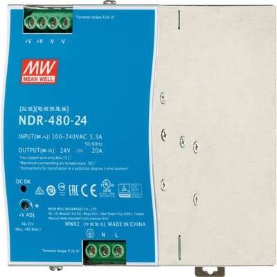 drylin® E switched-mode power supply 480W/24V/20.0A