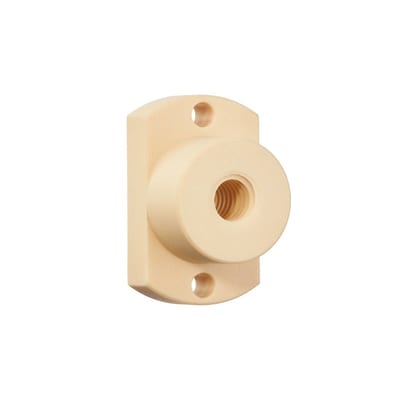 DryLin® flange lead screw nut with flat, trapezoidal thread, multiple start, JFRM
