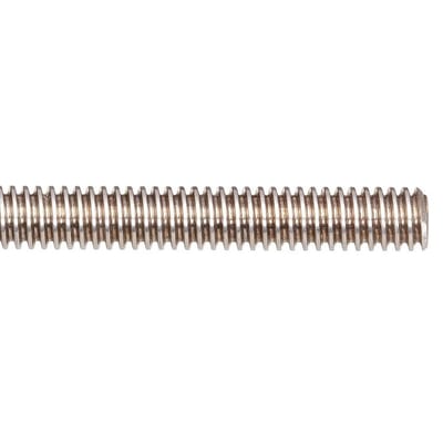 drylin® lead screw, ACME, right-handed thread, 1.4301 stainless steel