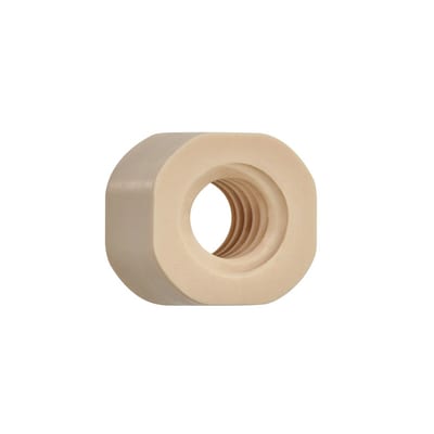 DryLin® metric injection-molded lead screw nuts, sleeve, with machined threads, JSRM