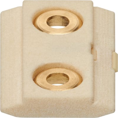 drylin® N Pre-loaded Prism Carriage with Clearance Holes, size 27mm