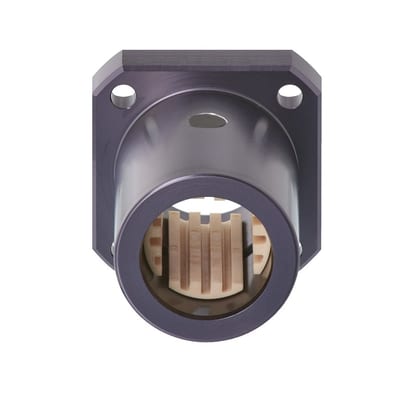 dryLin® Q flange bearing, square flange