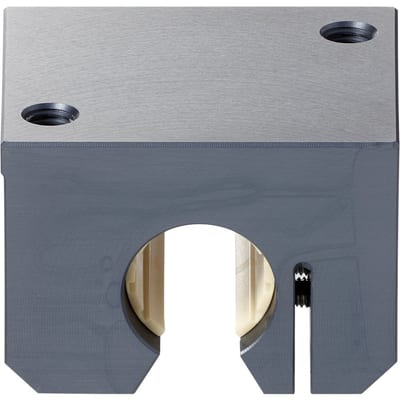 drylin® R – Adjustable–Clearance Metric Pillow Block – Open Version – igus Low Cost Standard