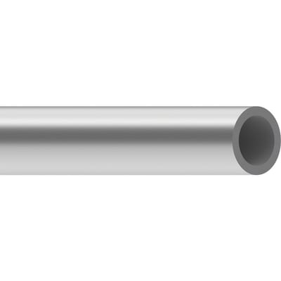 drylin R aluminium shaft as tube | AWMR silver