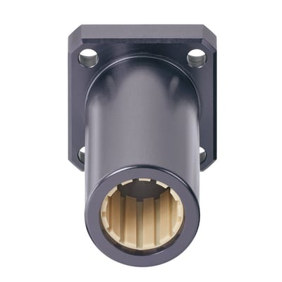 drylin® R flange twin pillow block FJUI-33TW