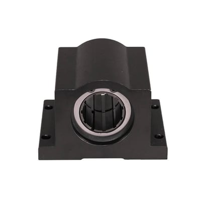drylin® R – Inch Pillow Block – Self–Aligning – Closed Version – High–Temp + Chemical Resistance (RTUI-13-06)