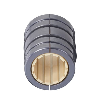 drylin® R – Inch Split Linear Bearing – Self–Aligning – Closed Version – Quick–Change – Suitable for All Shafting