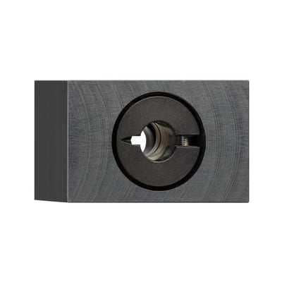 DryLin® SLS lead screw support with iglide® plain bearings, fixed bearing, right-handed thread