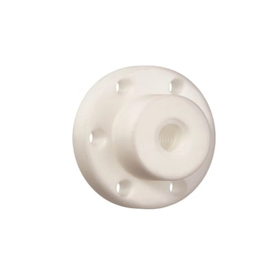 DryLin® trapezoidal lead screw nut with flange, A180FLM