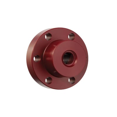 DryLin® trapezoidal lead screw nut with flange, RFLM