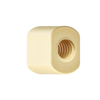 DryLin® trapezoidal lead screw nut with flats, JSLM