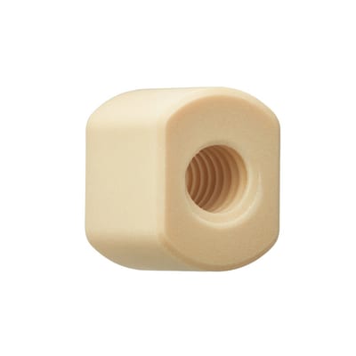 DryLin® trapezoidal lead screw nut with flats, JSRM