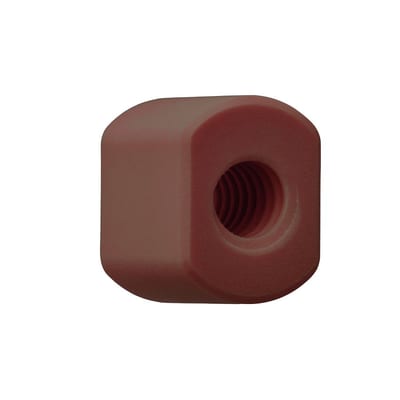 DryLin® trapezoidal lead screw nut with flats, RSLM