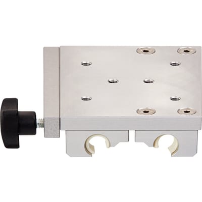 drylin® W carriage for curved round rail WWB, curved bends, manual clamp