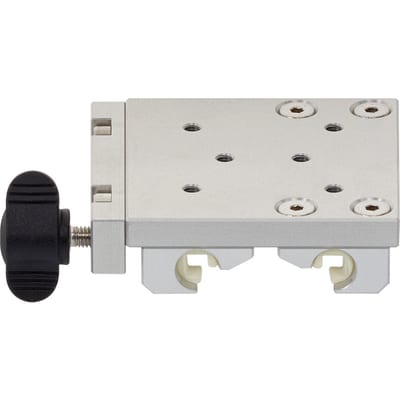 drylin® W carriage for curved square rail WWB, curved bends, manual clamp