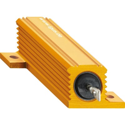 External braking resistors (power class 50/75/100 W) for EC/BLDC motors (DLE-BR-50-18R)