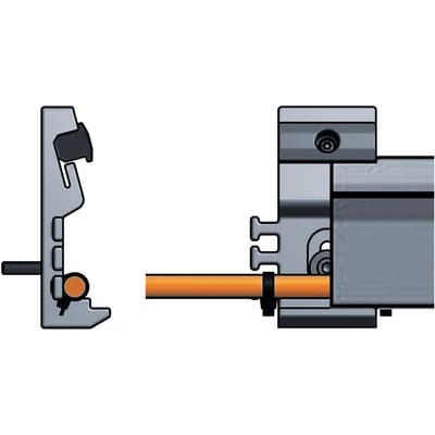 guidefast, guide trough without glide bar