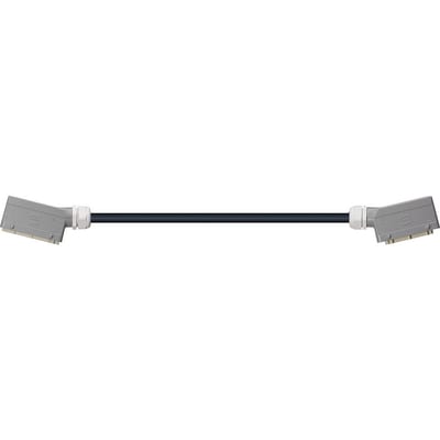 Han 24B Connector housing (pin) to Han 24B Connector housing (socket), Double locking lever on both sides, angled, PVC 12.5 x d