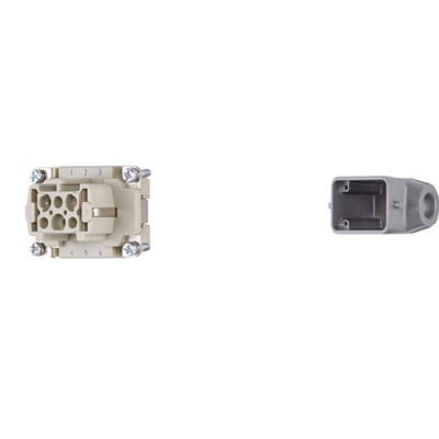 Harting connector set, socket design (MAT90489805.U)