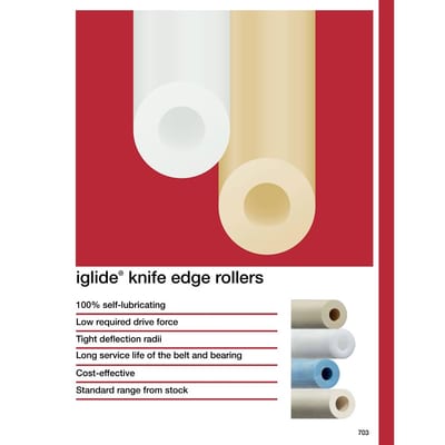 iglide® P210, belt roller