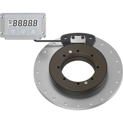 iglide® PRT-04 Slewing Ring with Digital Readout, Aluminum Housing, iglide® J Sliding Elements