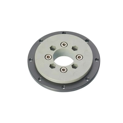 iglide® Slewing Ring, PRT-02, Anodized Aluminium Outer Ring, iglide® J4 Sliding Element