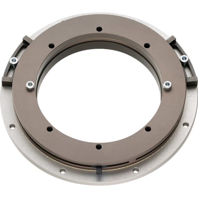 iglide® Slewing Ring PRT-04 with Angle Limiter Over 360°, Aluminum Outer Ring, iglide® J Sliding Element