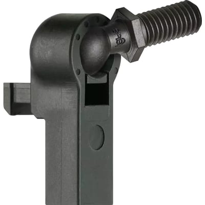 igubal® angled ball joint with ball stud, removable