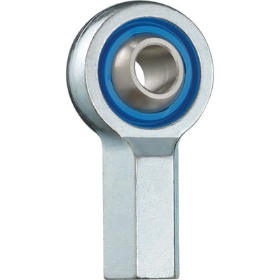 igubal® rod end made of stainless steel with female thread, iglide® A181 bearing ring