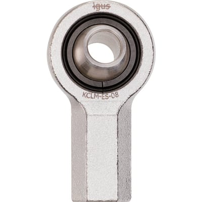 Metallic rod end with internal thread, iglidur G inner ring