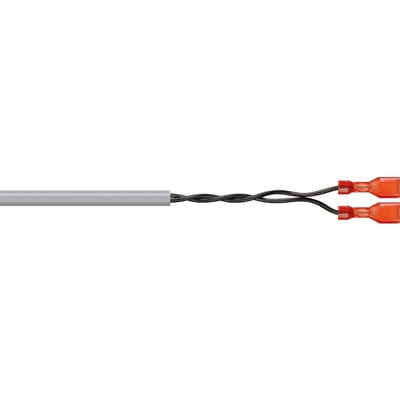 Motor cable with flat connector