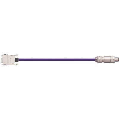 readycable® bus cable suitable for Festo FBA-CO-SUB-9-M12, base cable, PVC 12.5 x d (MAT9732312)