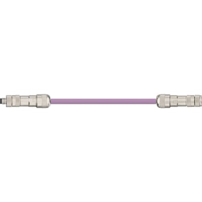 readycable® bus cable suitable for Schunk Profibus, extension cable, PVC 15XD (MAT9423801)