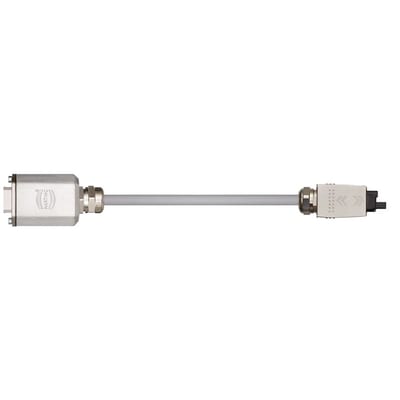 readycable® control cable according to AIDA Power, extension cable 7TH axis, male/male (MAT904152119)