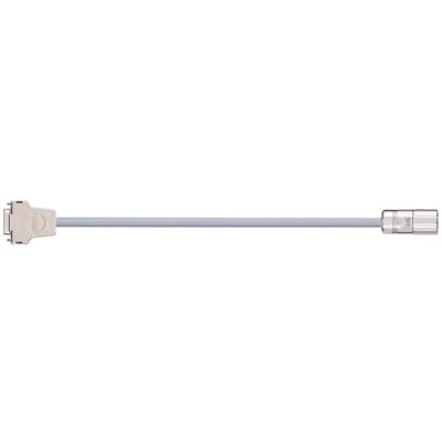readycable® data cable suitable for Heidrive 14-007-051-62 M23, basic cable, PVC 7.5XD (MAT9723911)