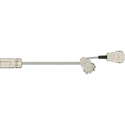 readycable® data cable suitable for Moog CA58877-001-YYY, basic cable PVC 7.5XD (MAT9723301)