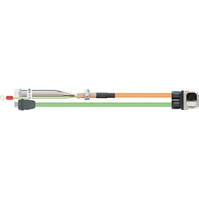 readycable® dual cable suitable for Siemens 6FX3_02-7DD01, basic cable, PVC 15XD (MAT94515100)