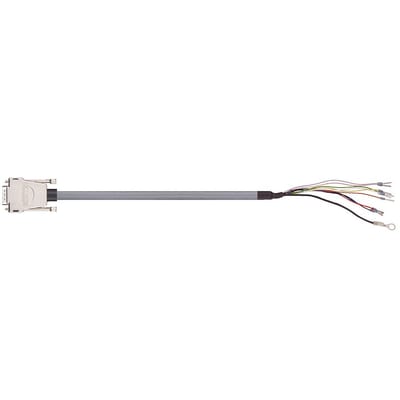 readycable® encoder cable suitable for Festo KES-MC-1-SUB-9-, base cable PVC 10 x d (MAT9722310)