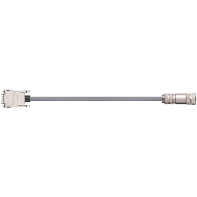 readycable® encoder cable suitable for Festo NEBM-M12G8-E-XXX-S1G9, base cable PVC 7.5 x d (MAT9722306)